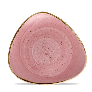 Petal Pink Triangle Plate 24.5cm